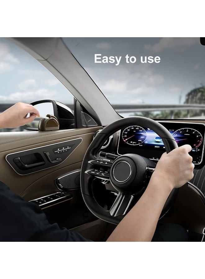 Premium Windproof Car Door Ashtray Black Odor Seal Design Seamless Integration - Image 2